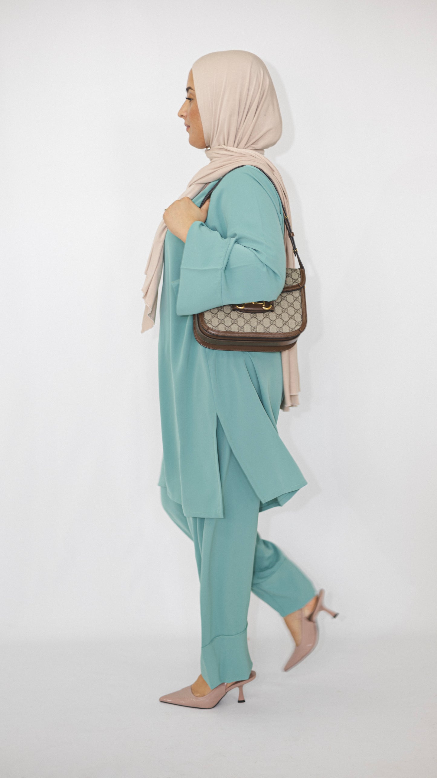 Asfah Essentials twinSET Turquoise