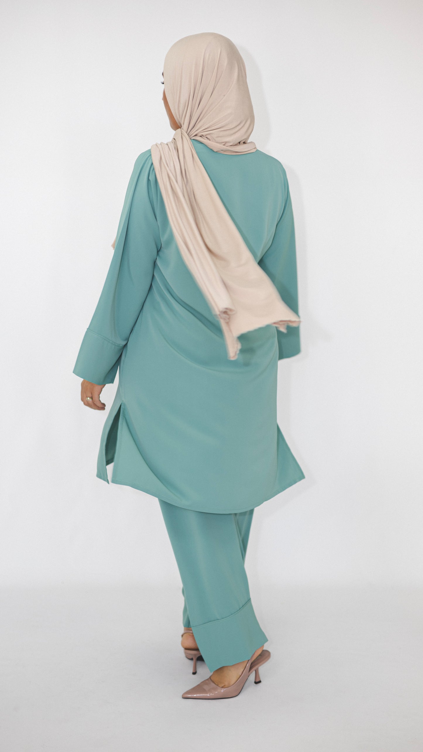 Asfah Essentials twinSET Turquoise