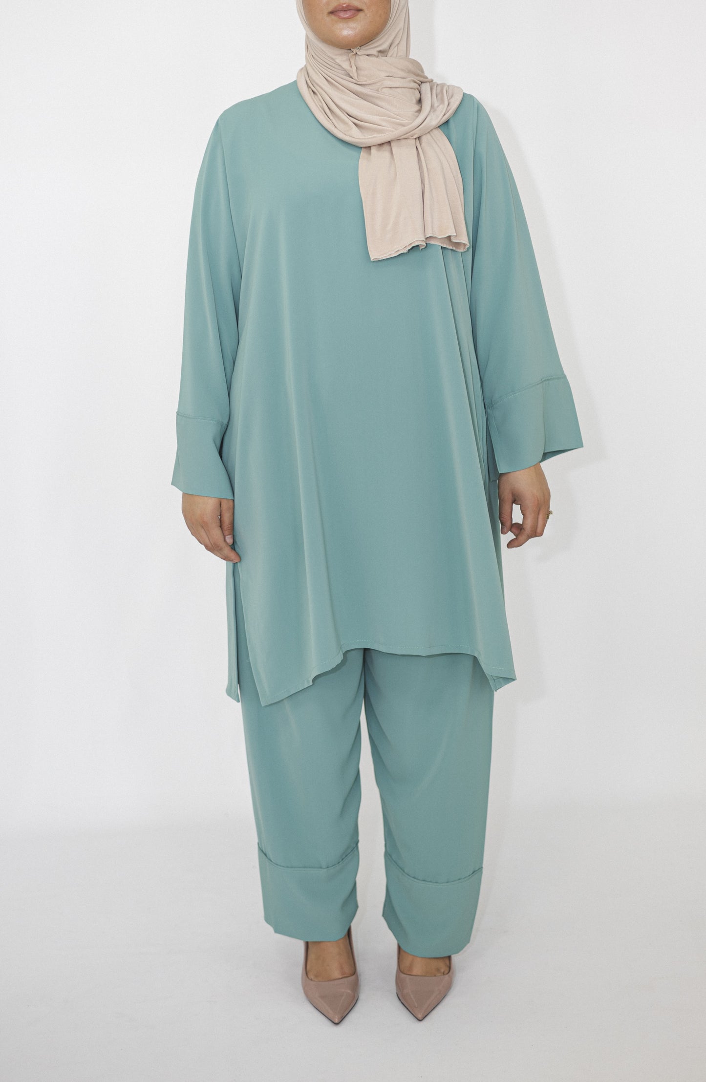 Asfah Essentials twinSET Turquoise